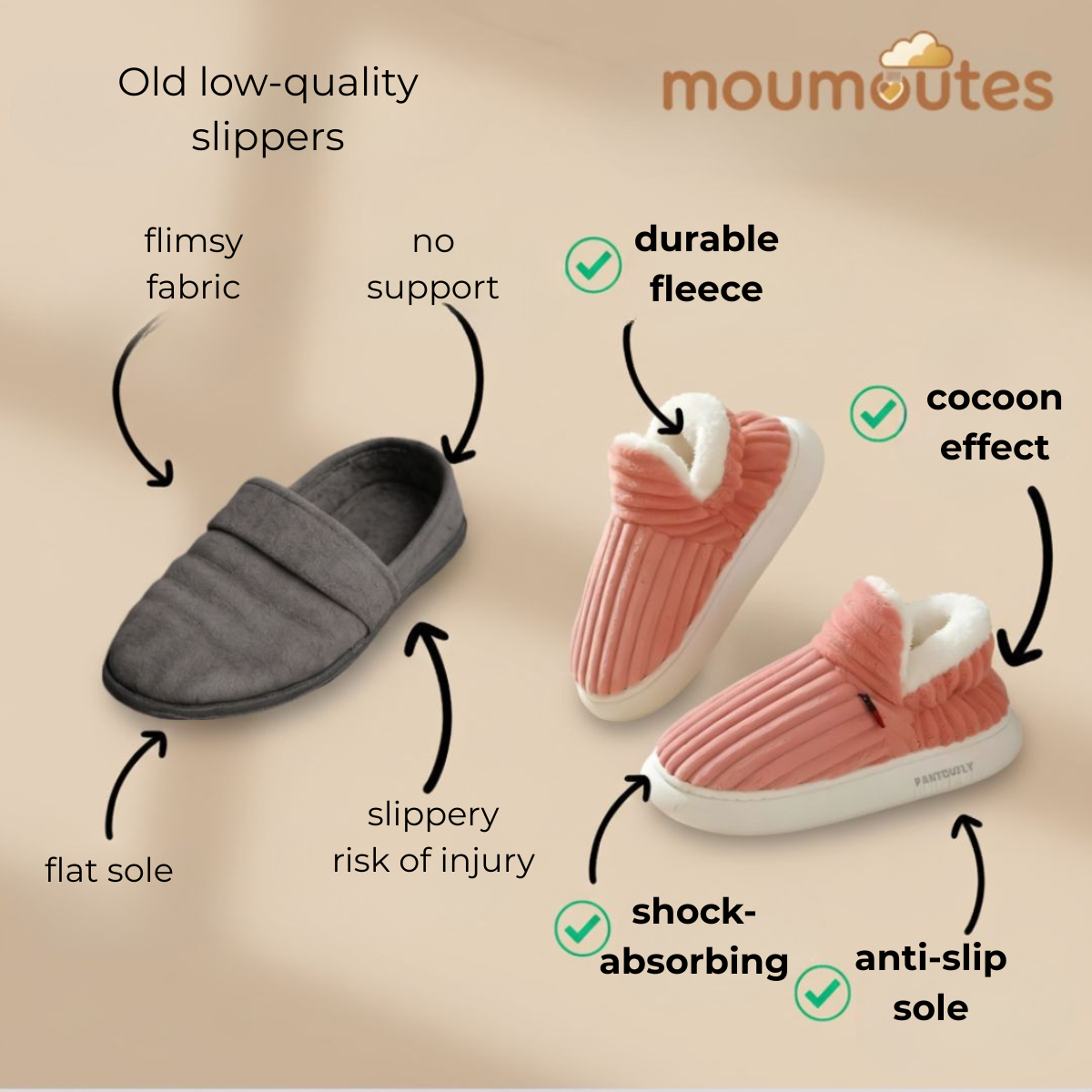 Les Chaussons moumoutes®